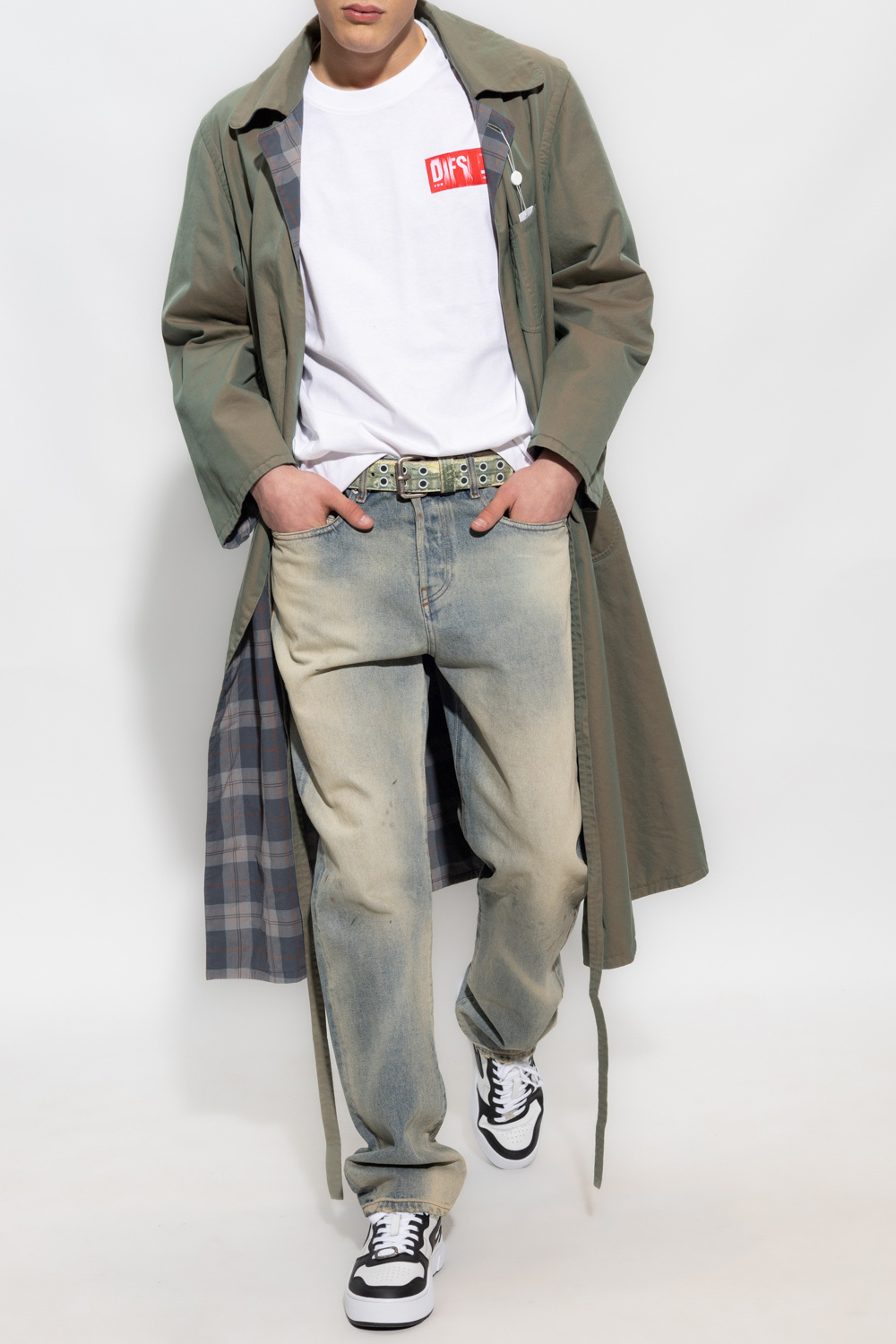 SchaferandweinerShops KR - shirt with logo Diesel - NLABEL